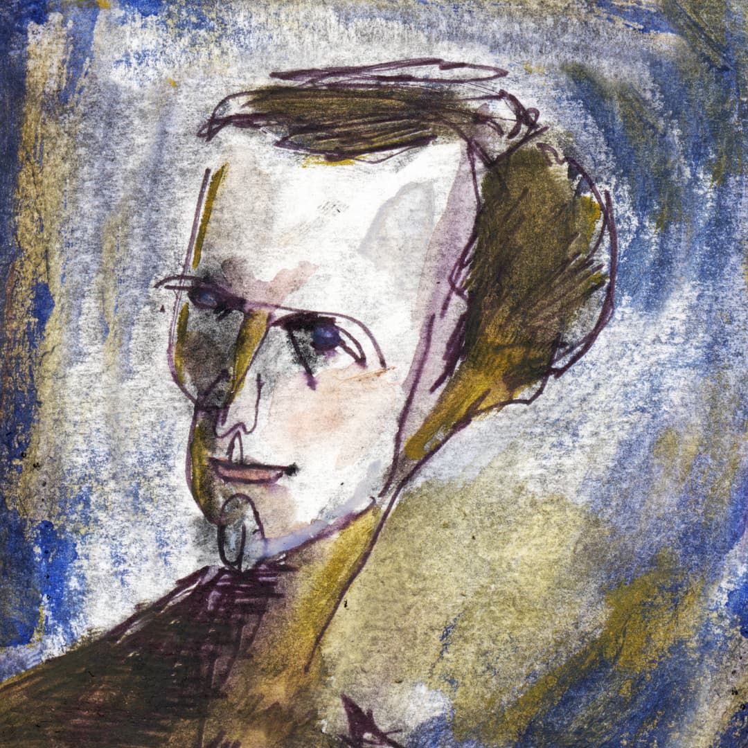 Illustrated portrait of Ben Spooner